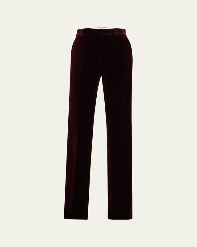 Mens Gregory Hand-Tailored Velvet Trousers Product Image