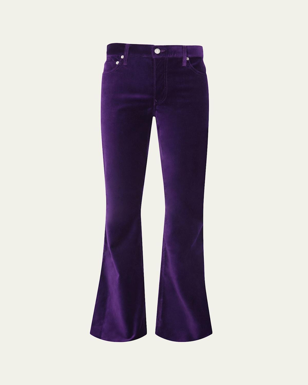 Mens Jimmy Stretch Velvet Flare Jeans Product Image