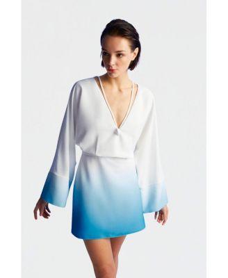 Women's V-Neck Flowy Dress Product Image