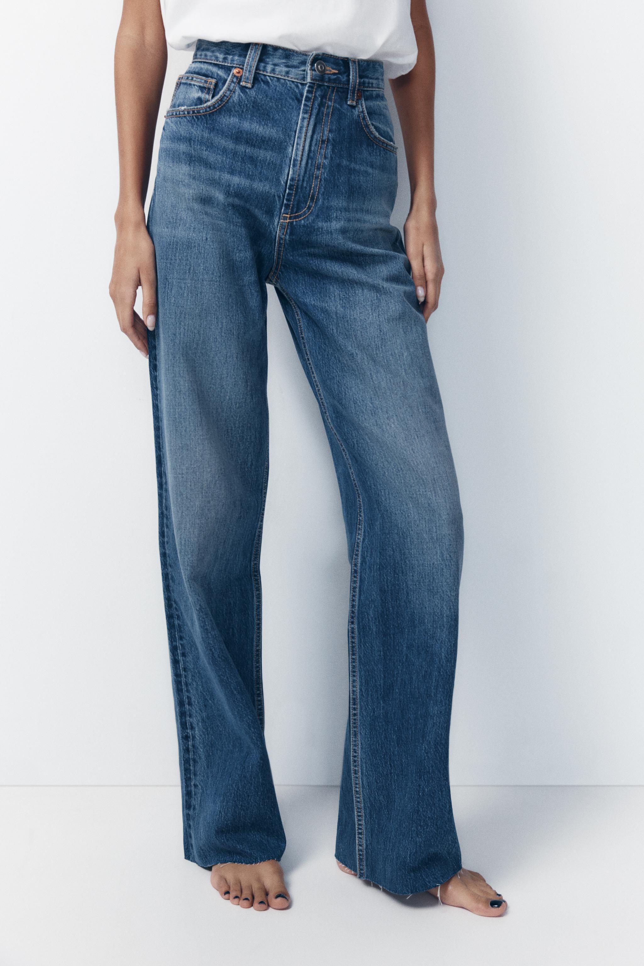 TRF HIGH RISE WIDE LEG JEANS Product Image