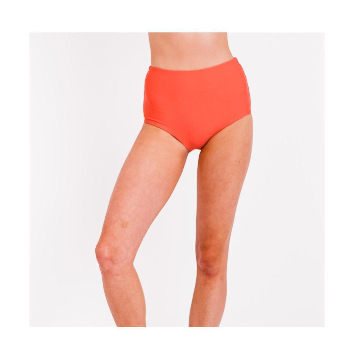 Calypsa Womens High-Waisted Bikini Bottom Product Image