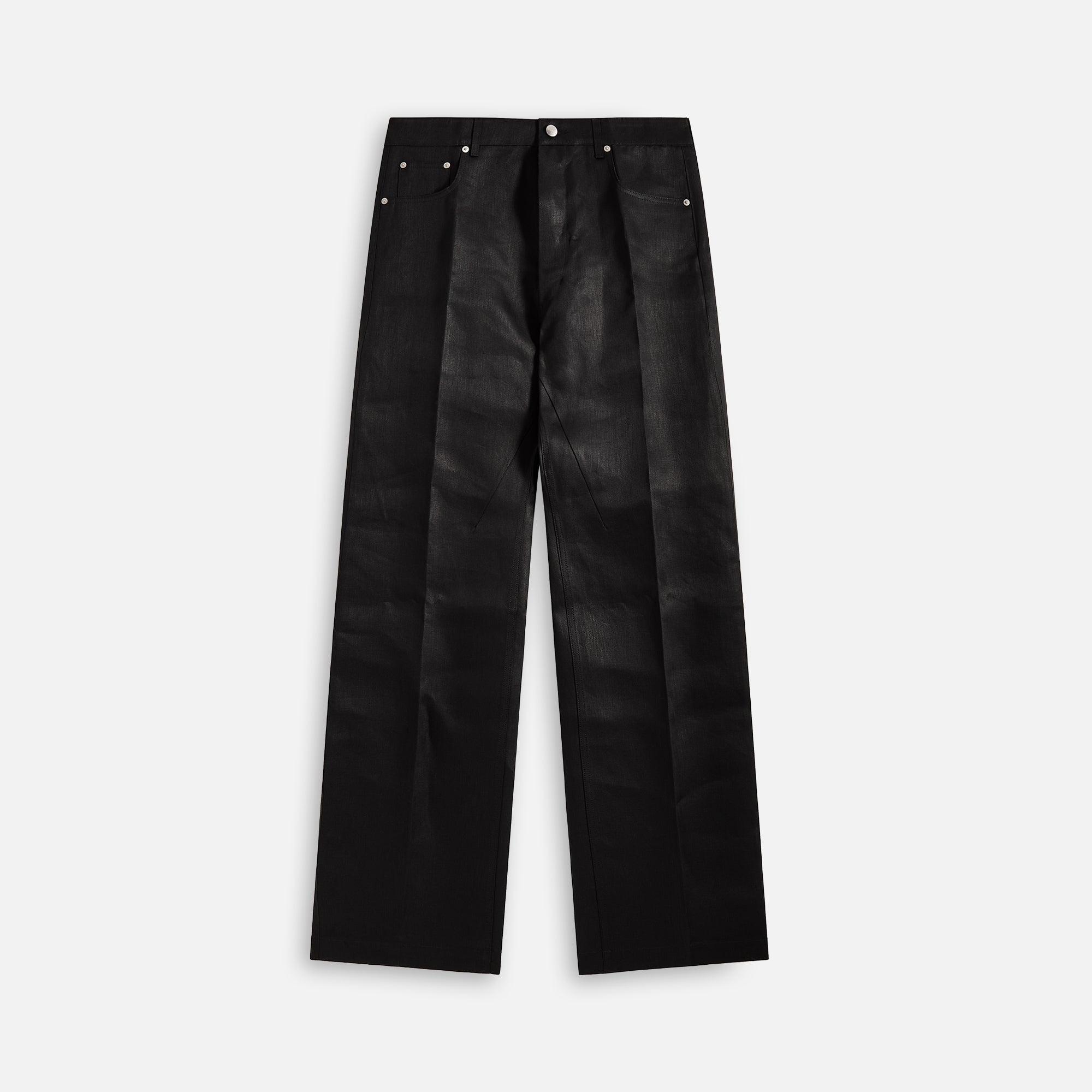 Rick Owens Geth Jeans - Black Male product image