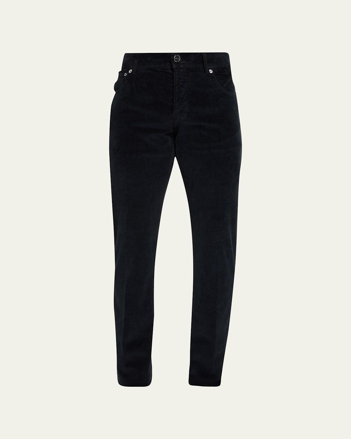 Mens Cotton-Cashmere 5-Pocket Corduroy Jeans Product Image