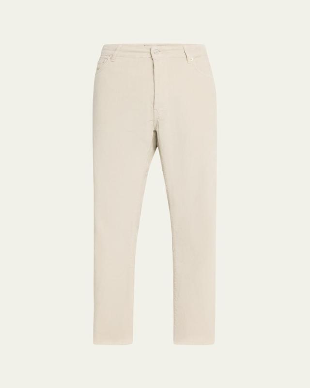 Mens James Corduroy Straight-Leg Pants Product Image