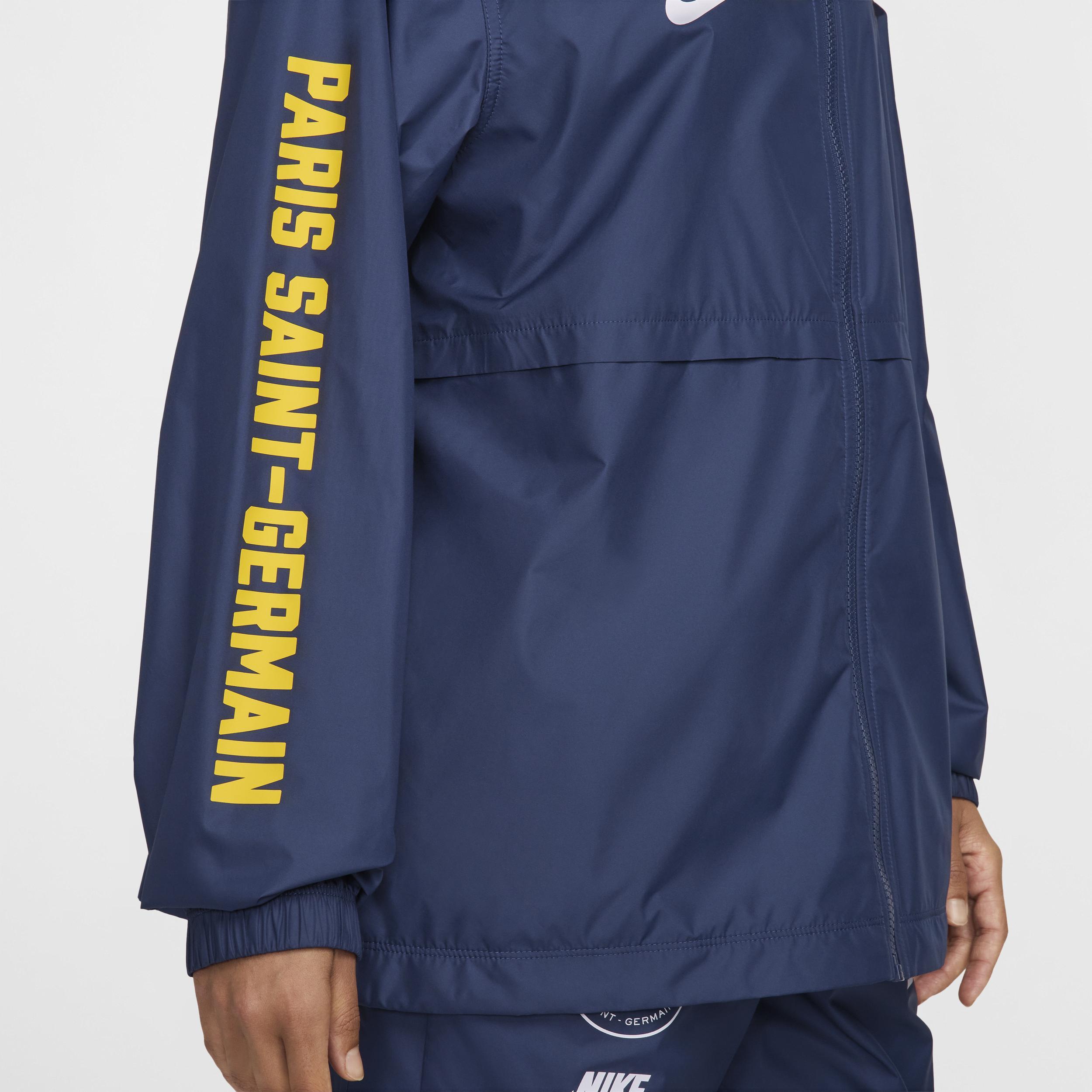 Paris Saint-Germain Essential Repel Nike Womens Soccer Woven Hooded Jacket Product Image