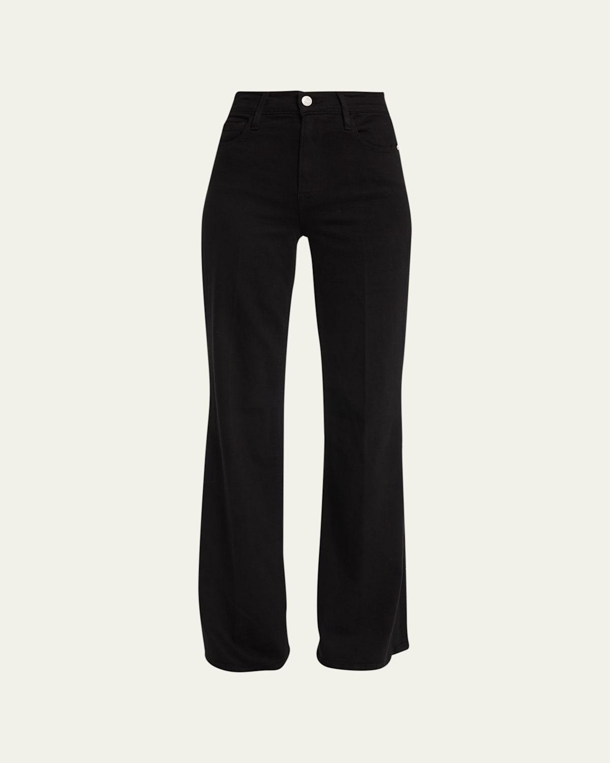 Le Palazzo High-Rise Wide-Leg Pants Product Image