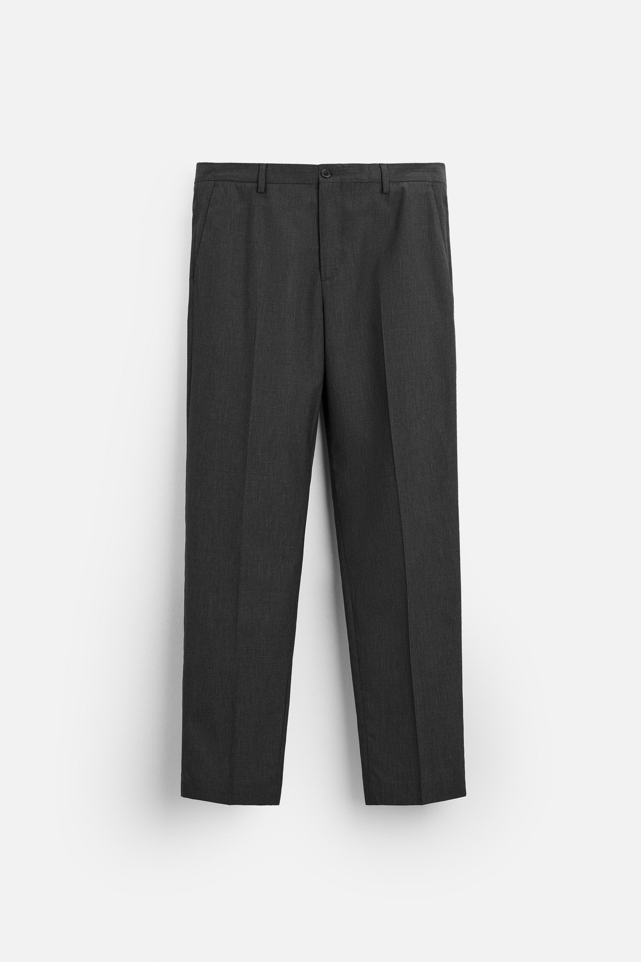 PLAID SUIT PANTS Product Image