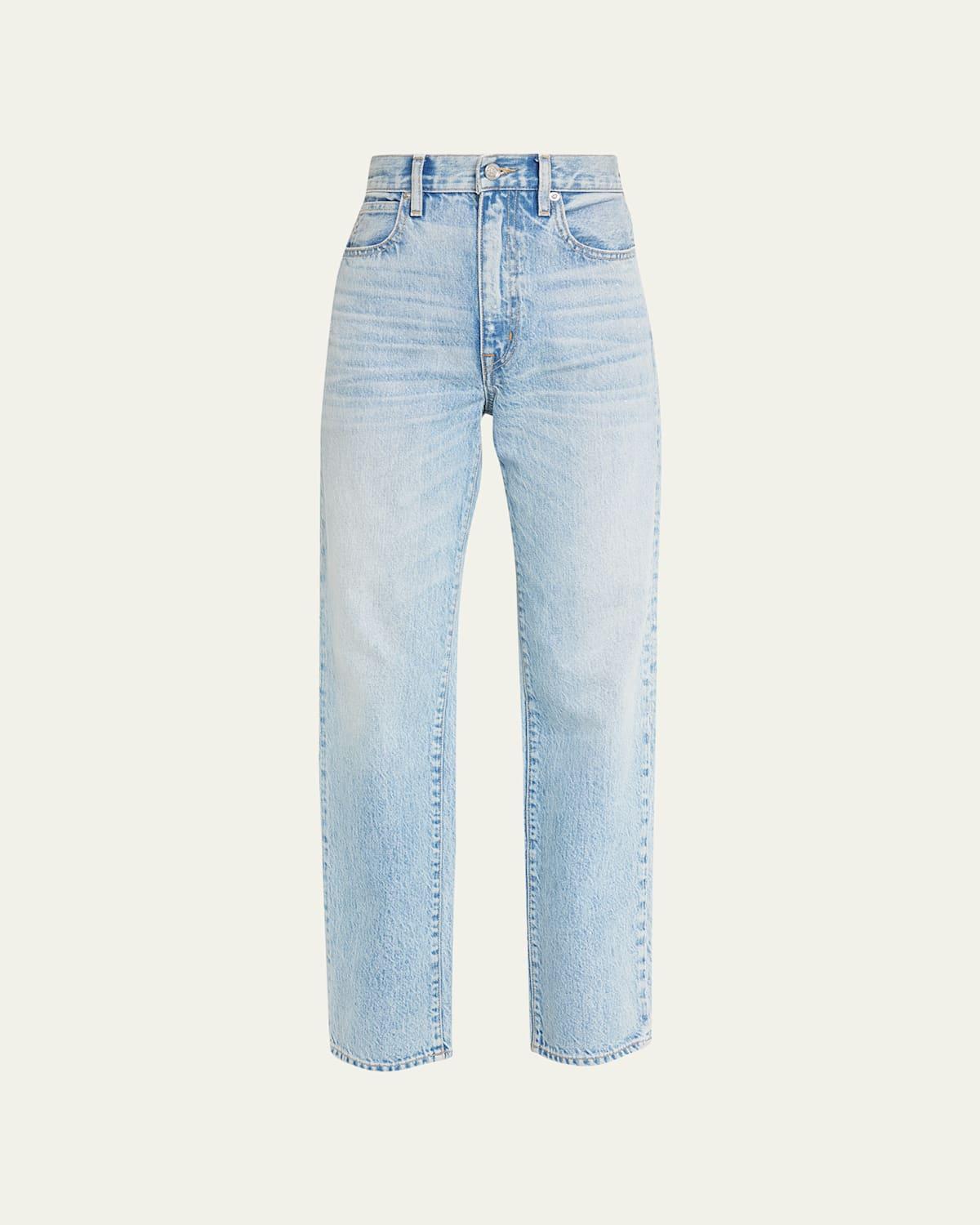 SLVRLAKE London High Waist Straight Leg Jeans Product Image