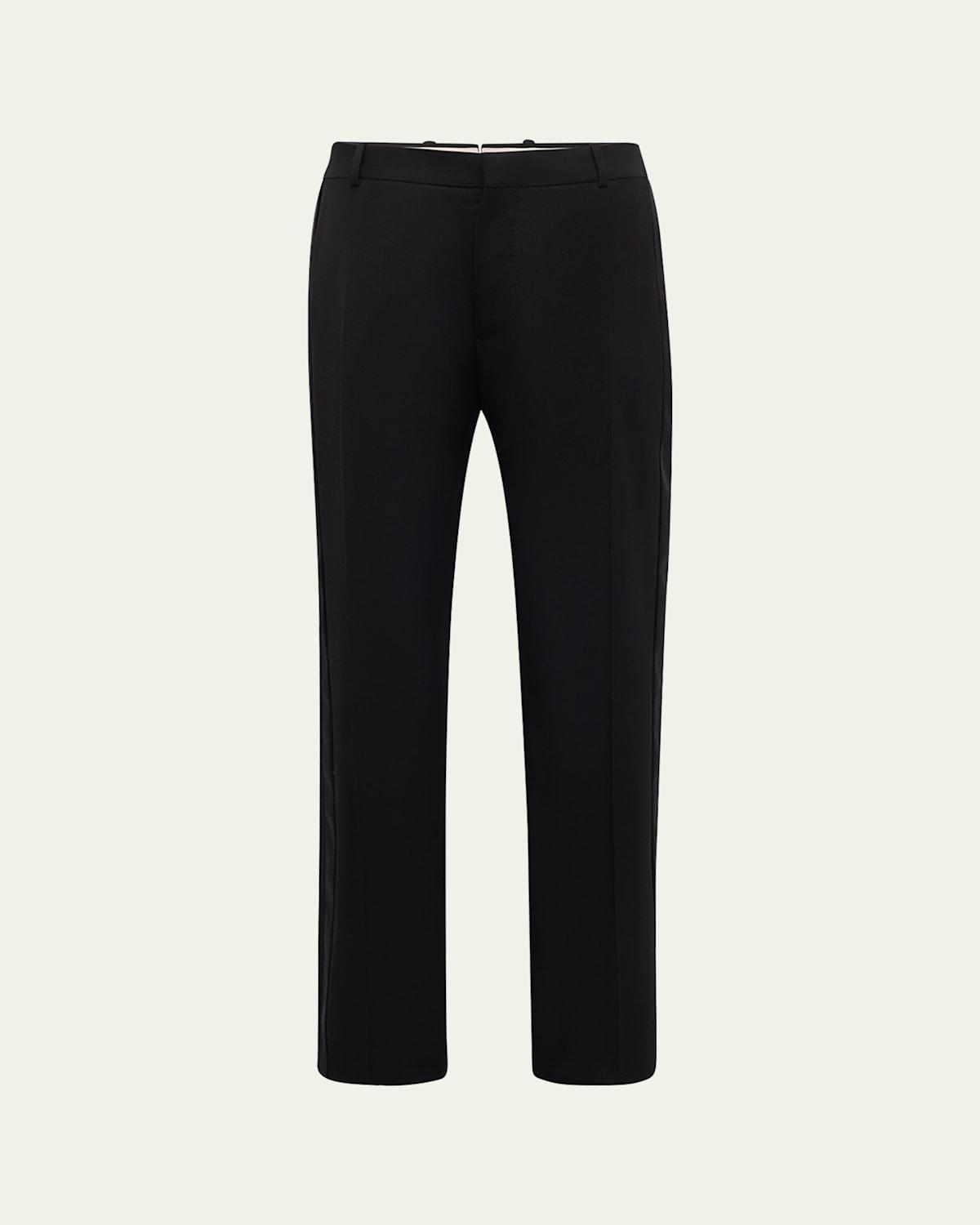 Mens Wool Tuxedo Pants Product Image