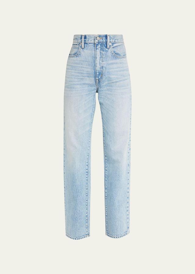 SLVRLAKE London High Waist Straight Leg Jeans Product Image