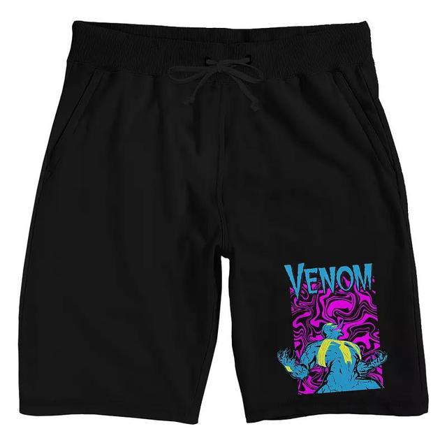 Mens Marvel Venom Neon Sleep Shorts Product Image