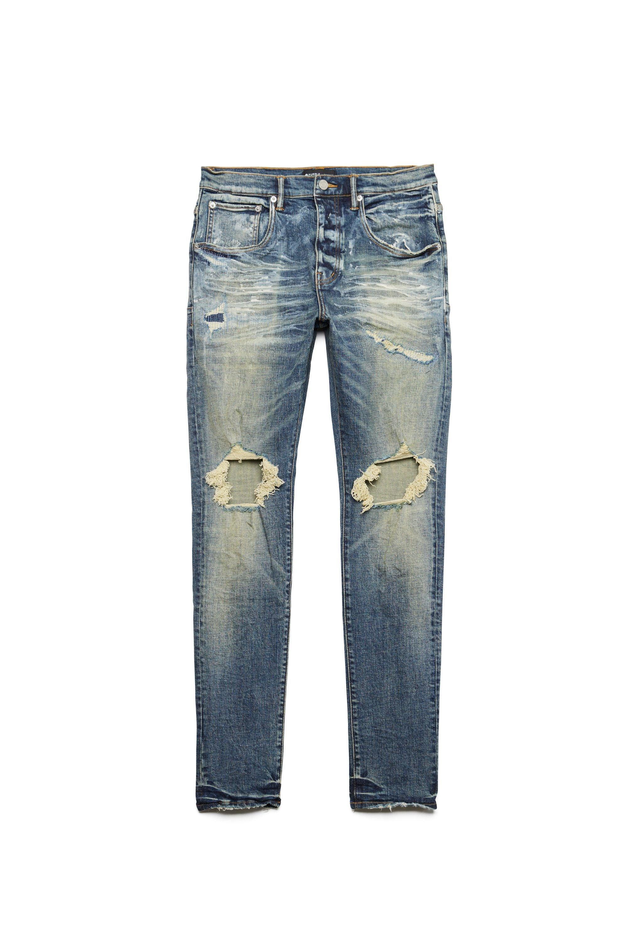 P002 MID RISE SLIM JEAN - Exclusive Indigo Hard Wax Blowout Male Product Image