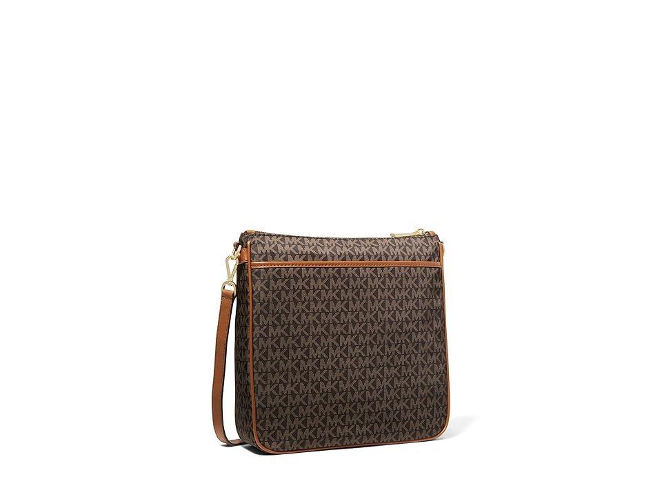 Michael Kors Jet Set Large Logo Print Crossbody Product Image