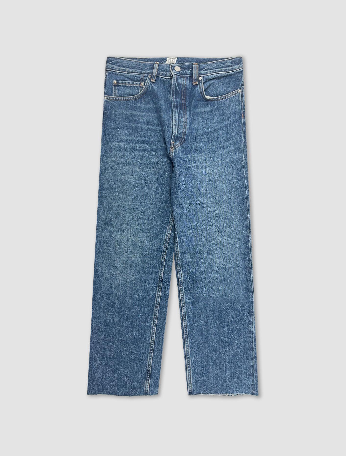 TOTÊME Classic Cut Denim In Blue Product Image