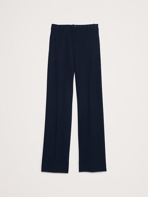 High-Rise Modern Straight Refined Pant Product Image