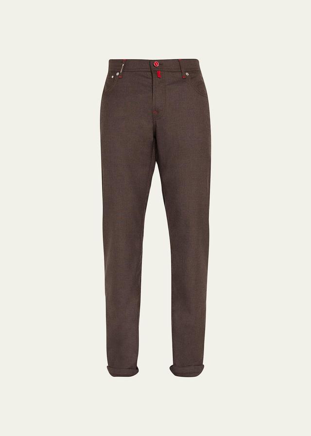 Mens Cashmere 5-Pocket Trousers Product Image