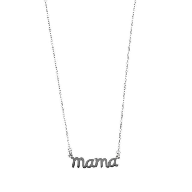 Kristen Kesho 18k Gold Over Silver Mama Necklace, Womens Sterling Product Image