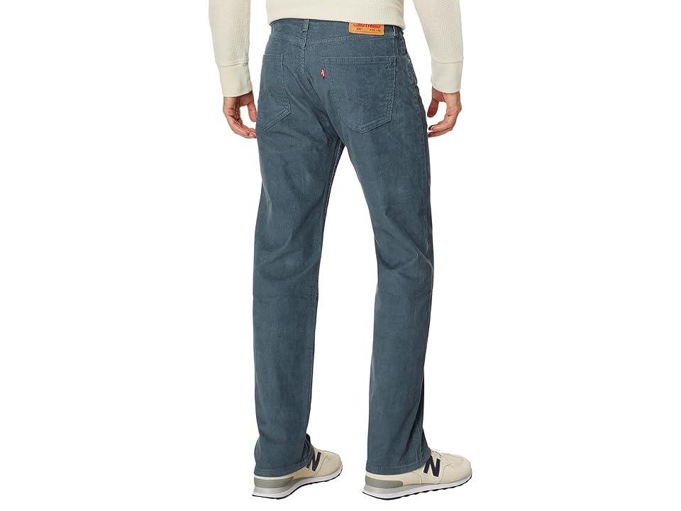 Mens Levis 505 Regular Fit Corduroy Jeans Dark Grey Product Image