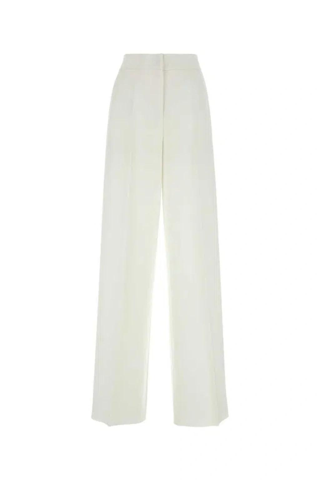 Pianoforte High Waist Wide Leg Pants In White product image