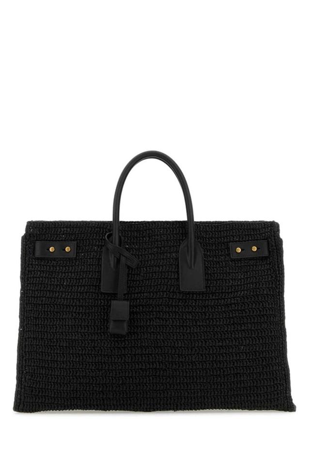 SAINT LAURENT Sac De Jour Medium Tote Bag In Black Product Image