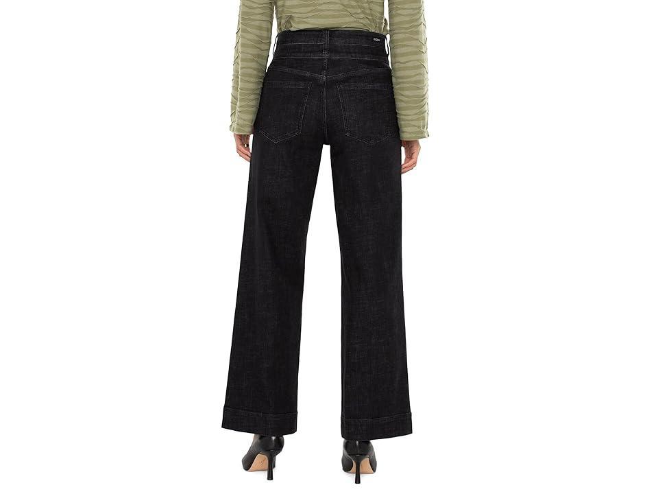 Liverpool Los Angeles Stride Wide Leg Hi-Rise Super Crosshatch Denim in Rockville (Rockville) Women's Jeans Product Image