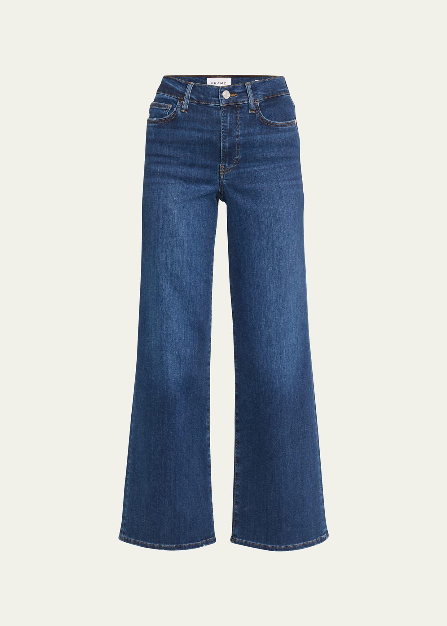 FRAME Le Slim Palazzo High Waist Wide Leg Jeans Product Image