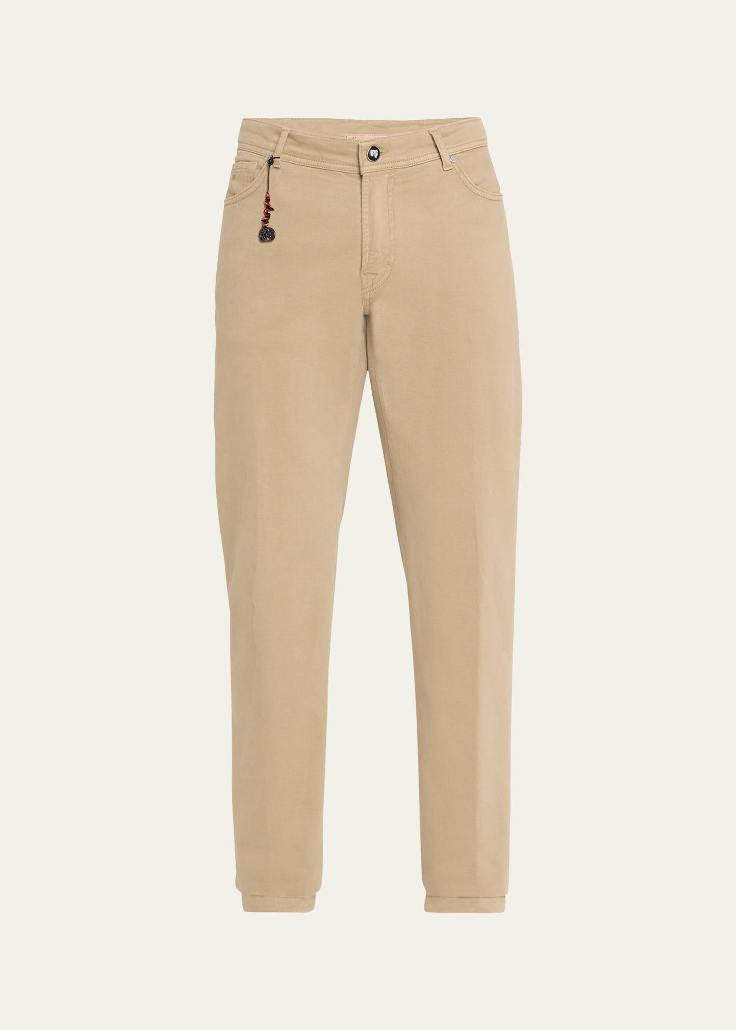 Mens Soft Drill 5-Pocket Pants Product Image