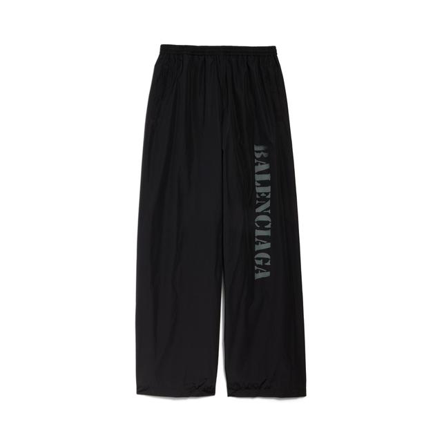 Men's Stencil Type Tracksuit Pants in Black Product Image