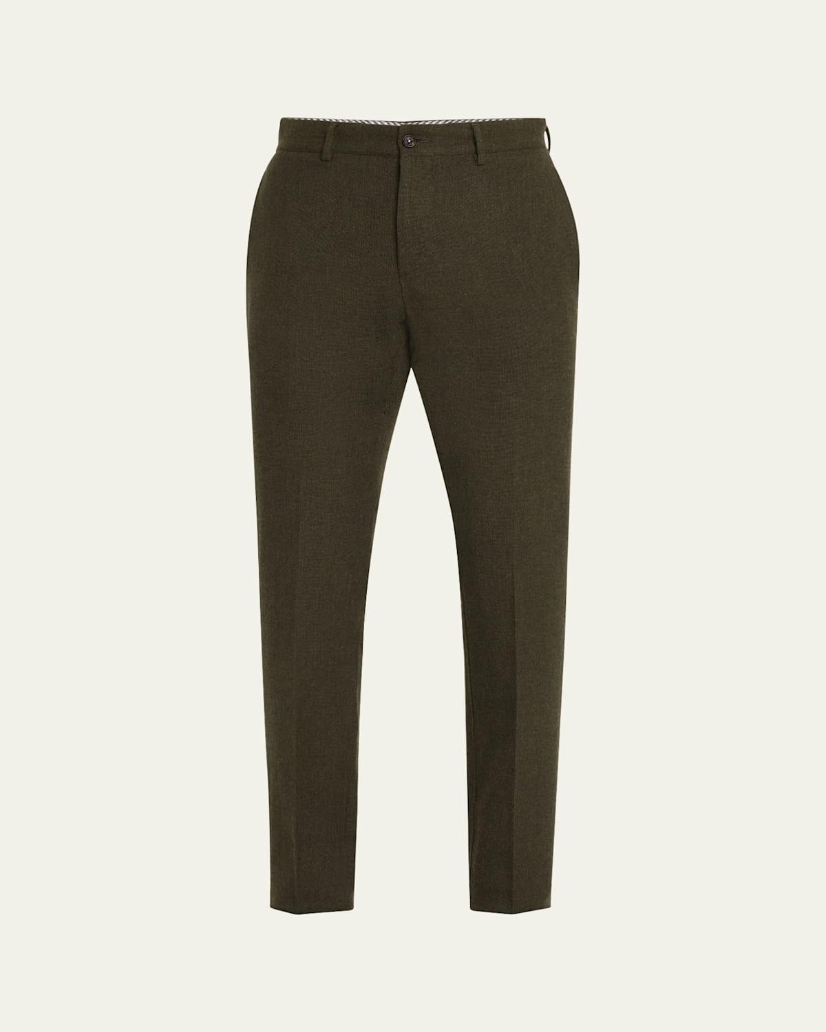 Mens Loden Wool Dress Pants Product Image