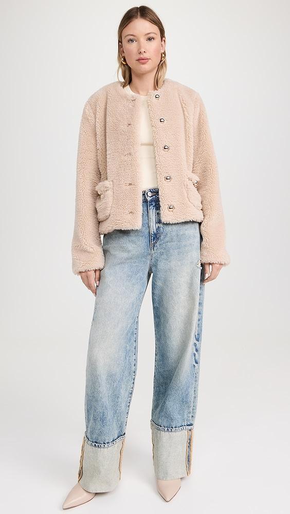 Generation Love Jen Faux Lamb Fur Jacket | Shopbop Product Image