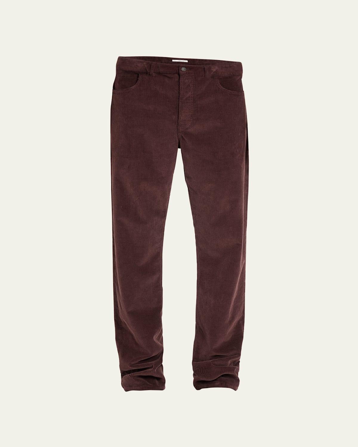 Mens Carlisle Corduroy Straight-Leg Pants Product Image