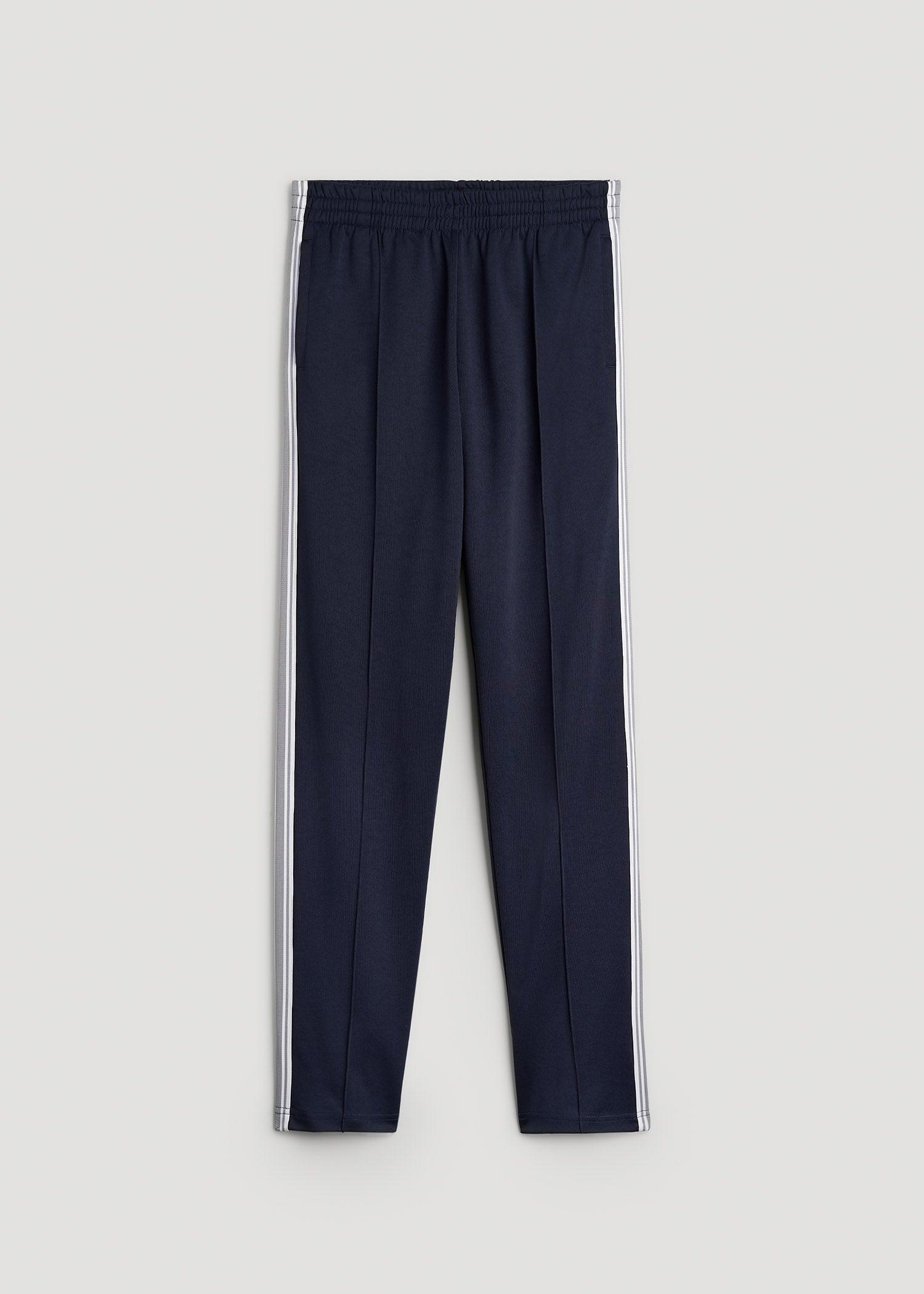 Tricot Track Pants for Tall Men in Evening Blue Product Image