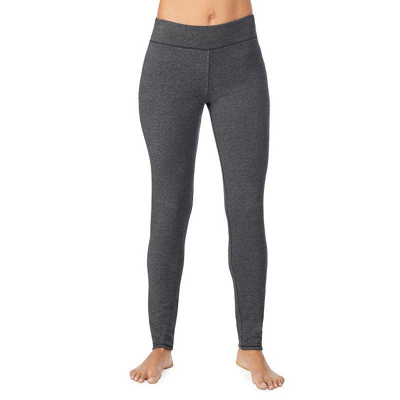 Womens Cuddl Duds Ultra Cozy Leggings Grey product image