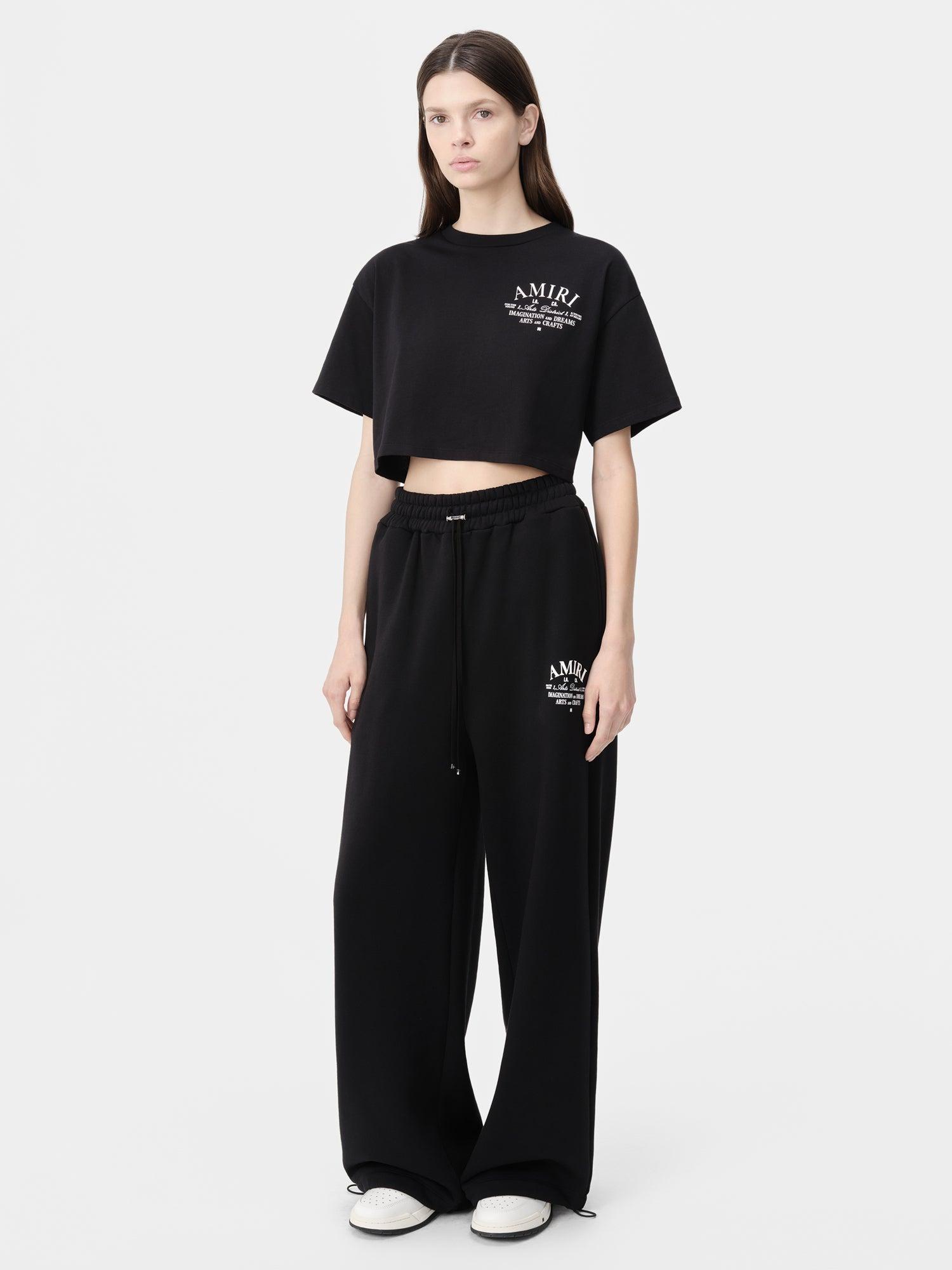 WOMEN - WOMEN'S ARTS DISTRICT CROPPED TEE - Black Female Product Image