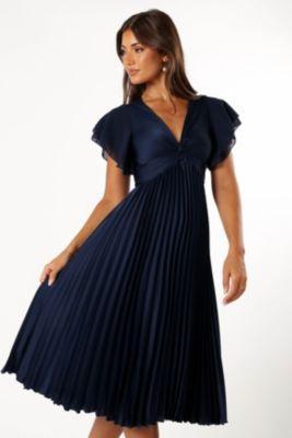 Women's Nova Flutter Sleeve Midi Dress Product Image