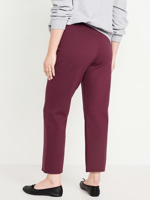 Extra High-Waisted Stevie Straight Pants Product Image