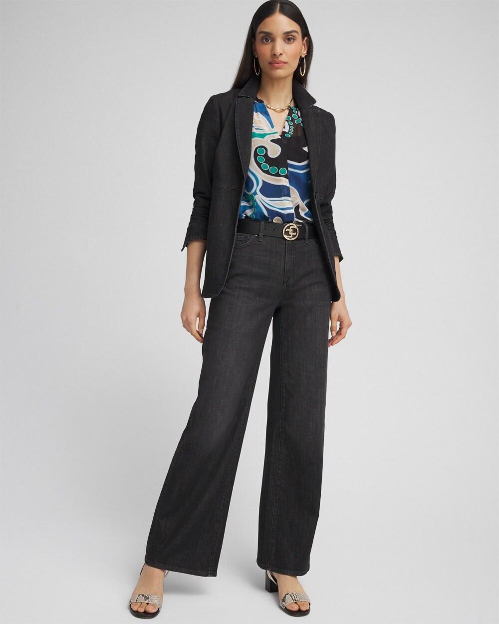 High Rise Wide Leg Jeans product image