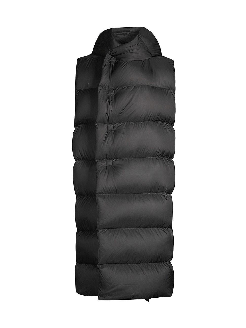 Mens Hooded Puffer Vest Product Image