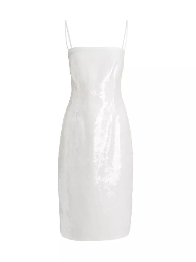 Sequined Square-Neck Slipdress Product Image