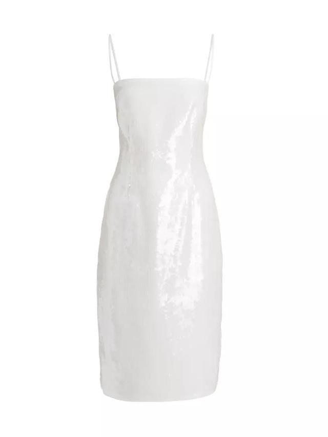 Sequined Square-Neck Slipdress Product Image