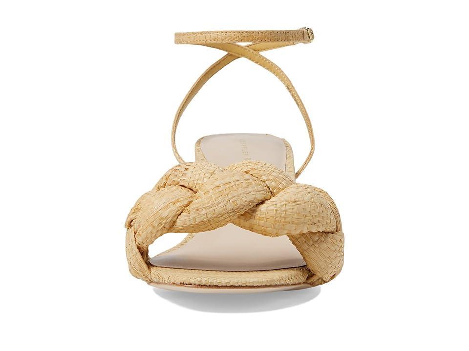 Womens Avril 50MM Braided Raffia Sandals Product Image