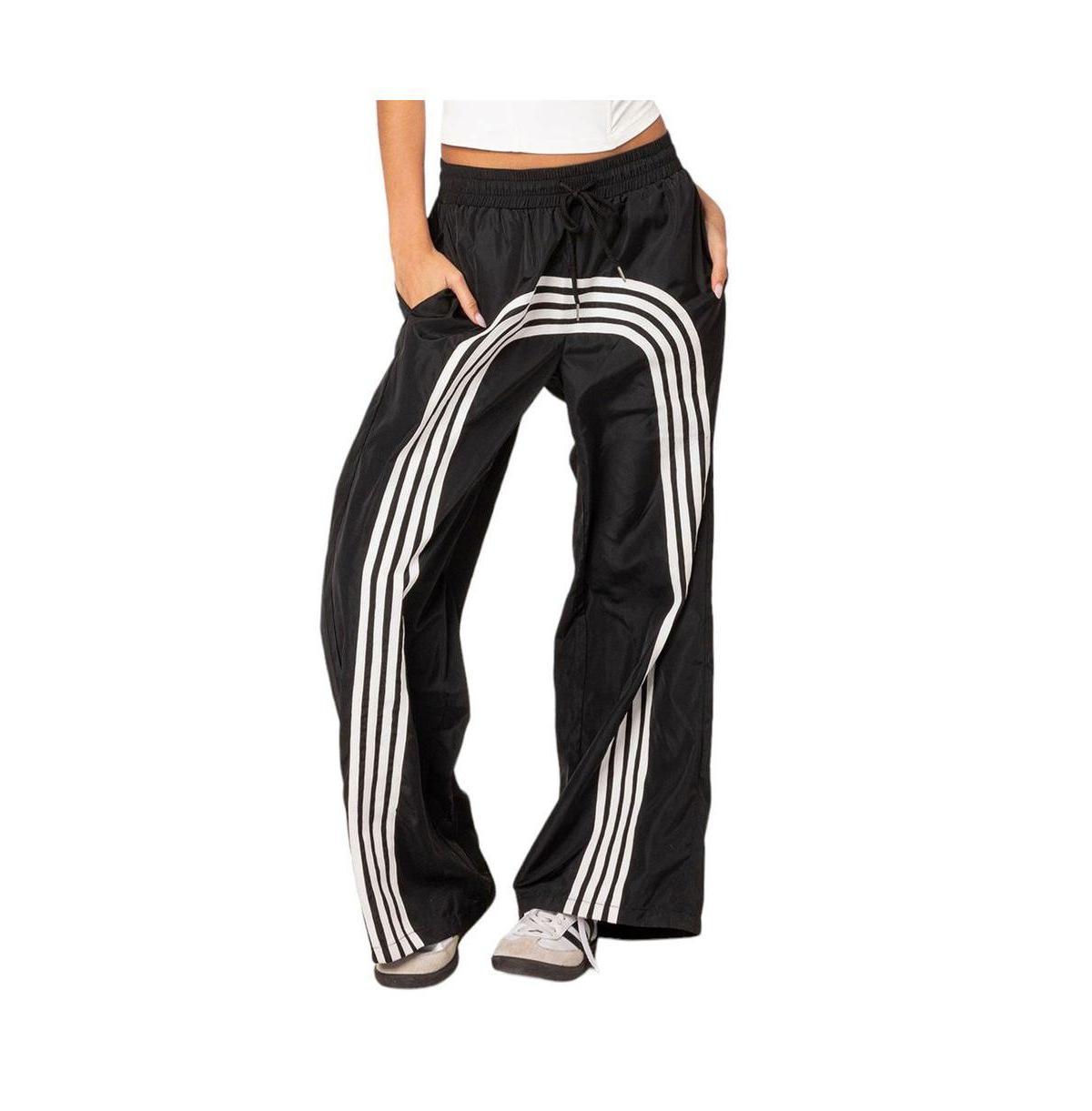 Womens Wilda striped nylon track pants Product Image