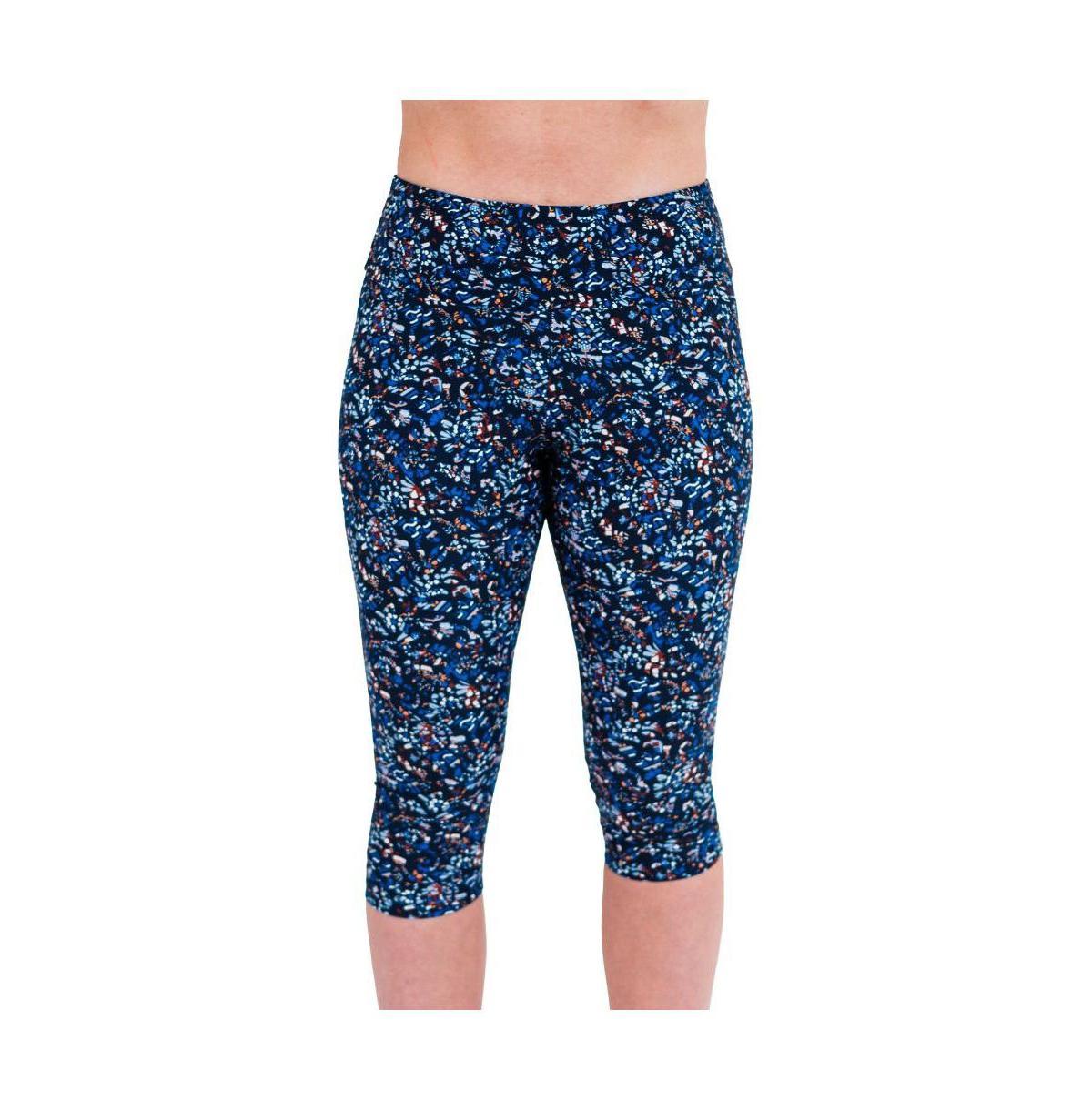 Calypsa Womens Capri Swim Leggings Product Image