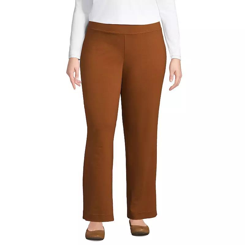 Plus Size Lands End Starfish Pull-On Straight-Leg Pants, Womens Product Image