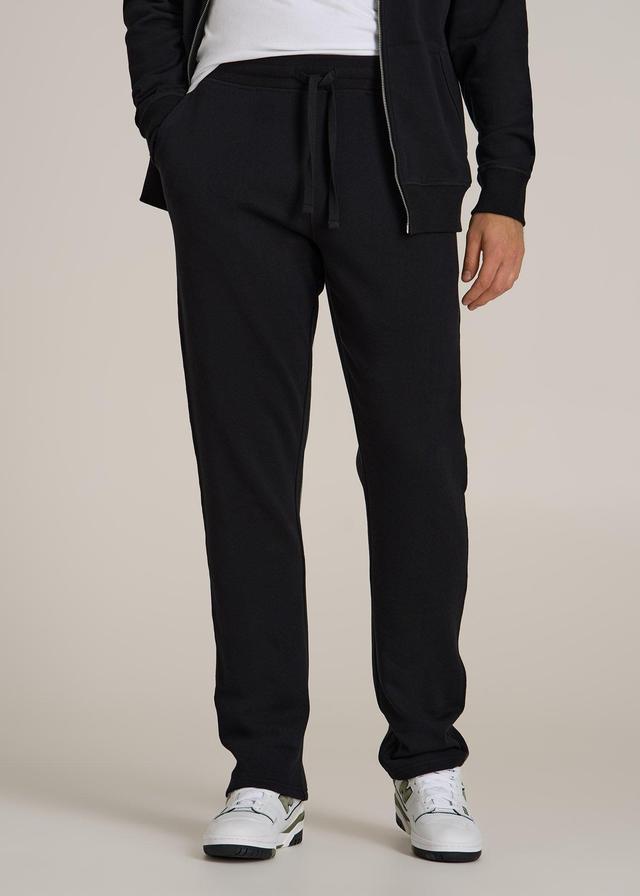 Wearever 2.0 Fleece Straight Leg Sweatpants for Tall Men in Black Male Product Image