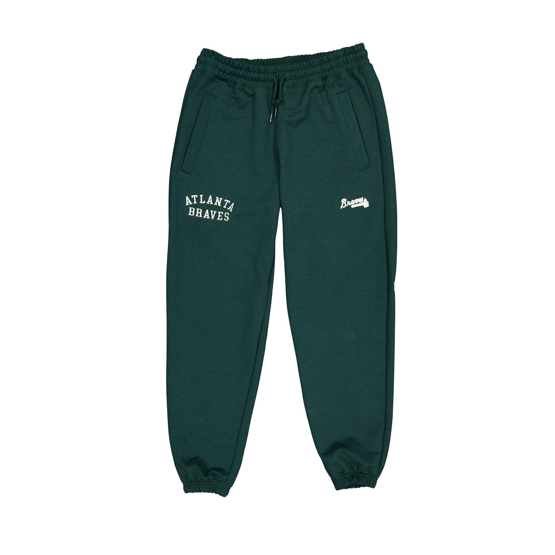 Atlanta Braves Dark Green Logo Select Sweatpants Male Product Image