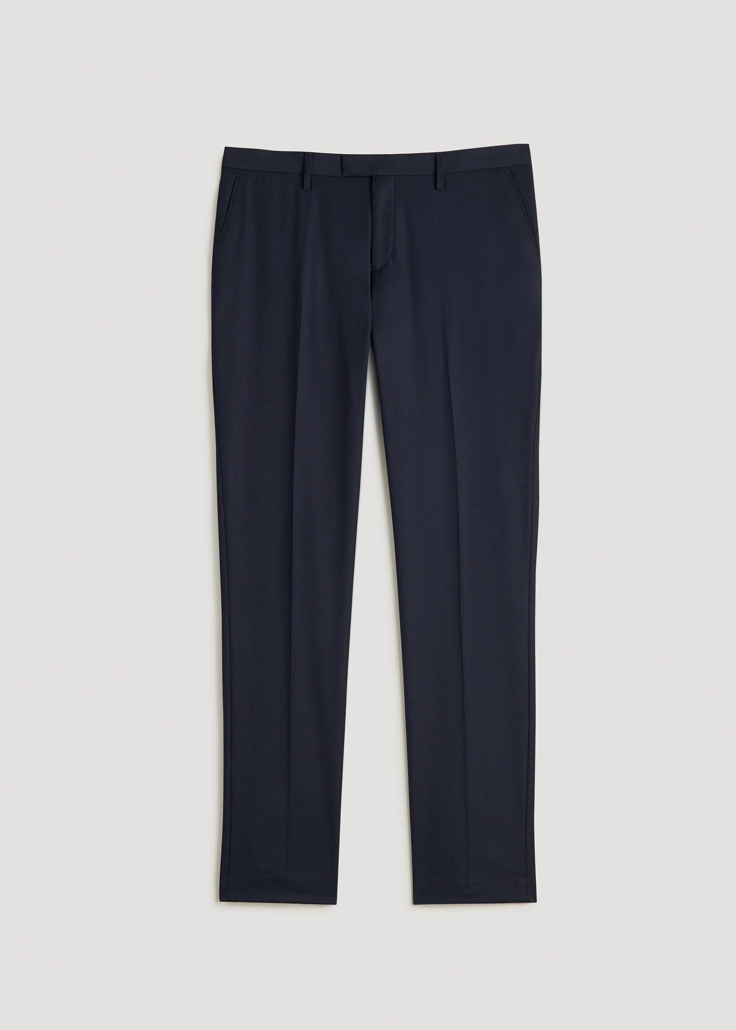 Suit Trousers for Tall Men in True Navy Male Product Image