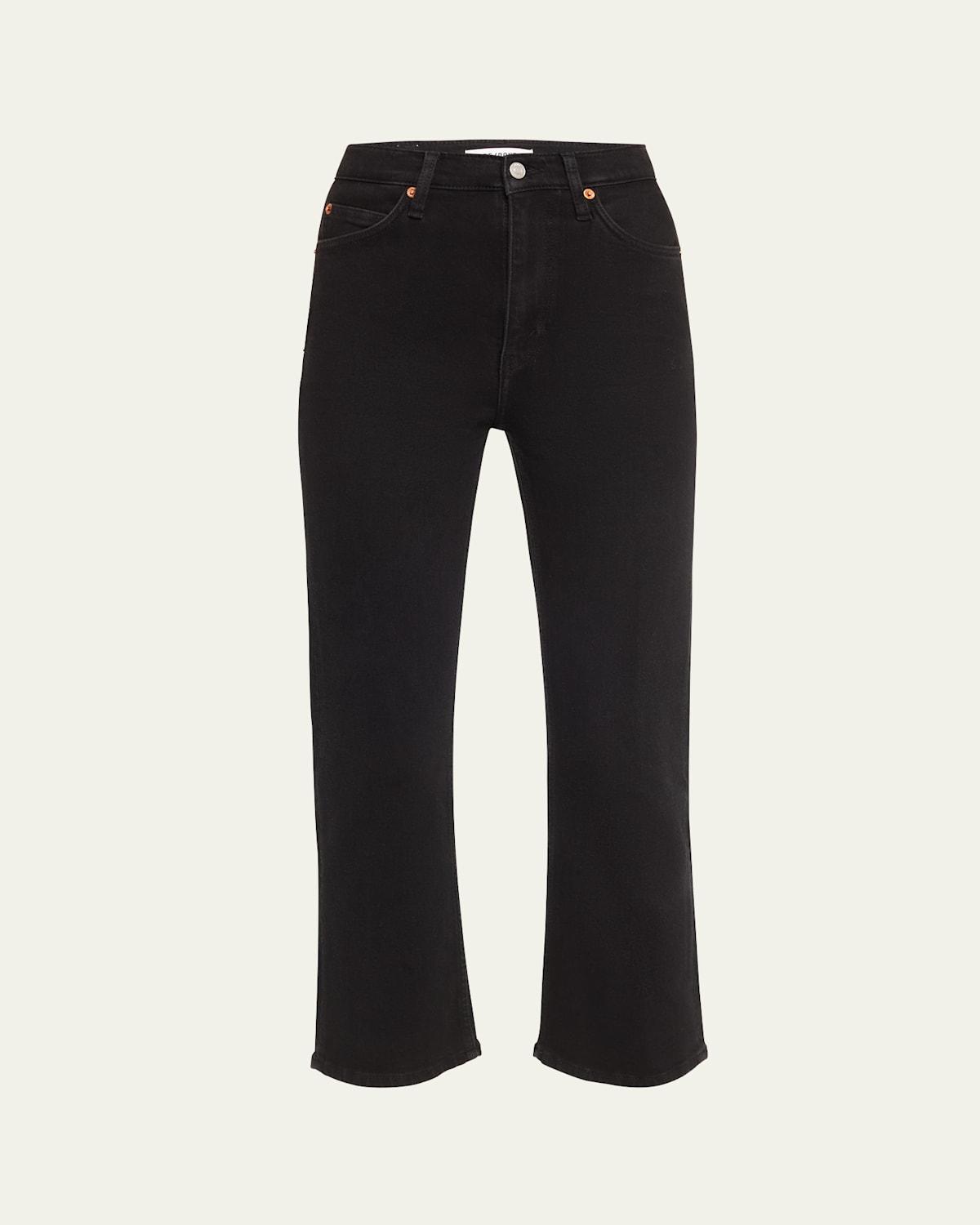 Re/Done 70s High Waist Ankle Bootcut Jeans Product Image