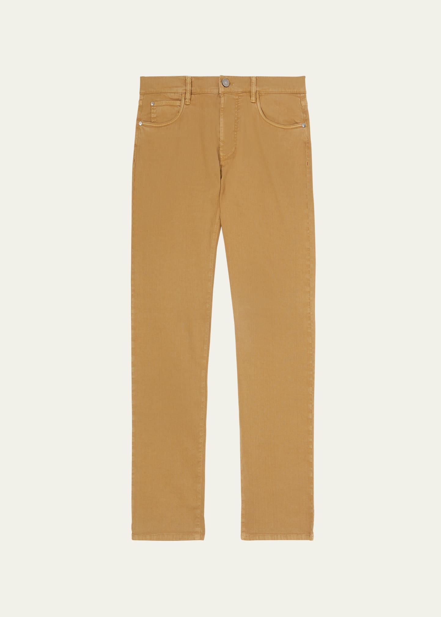 Mens Quarona Linen-Cotton 5-Pocket Pants Product Image