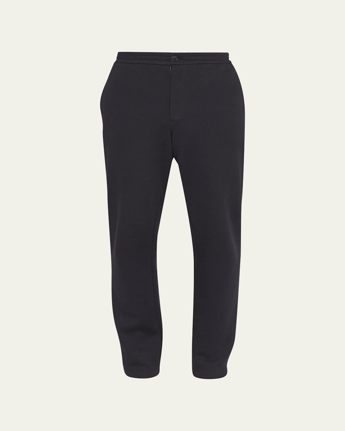 Mens Navy Jersey Pants Product Image